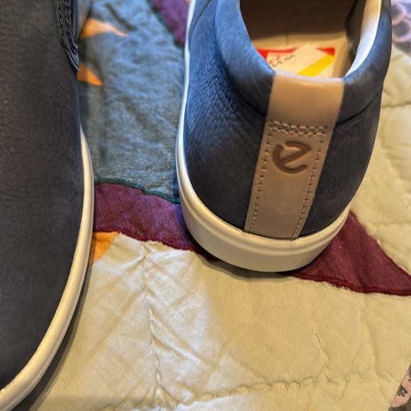 Ecco Blue Casual Slip-On Sneakers - Picture 5 of 6